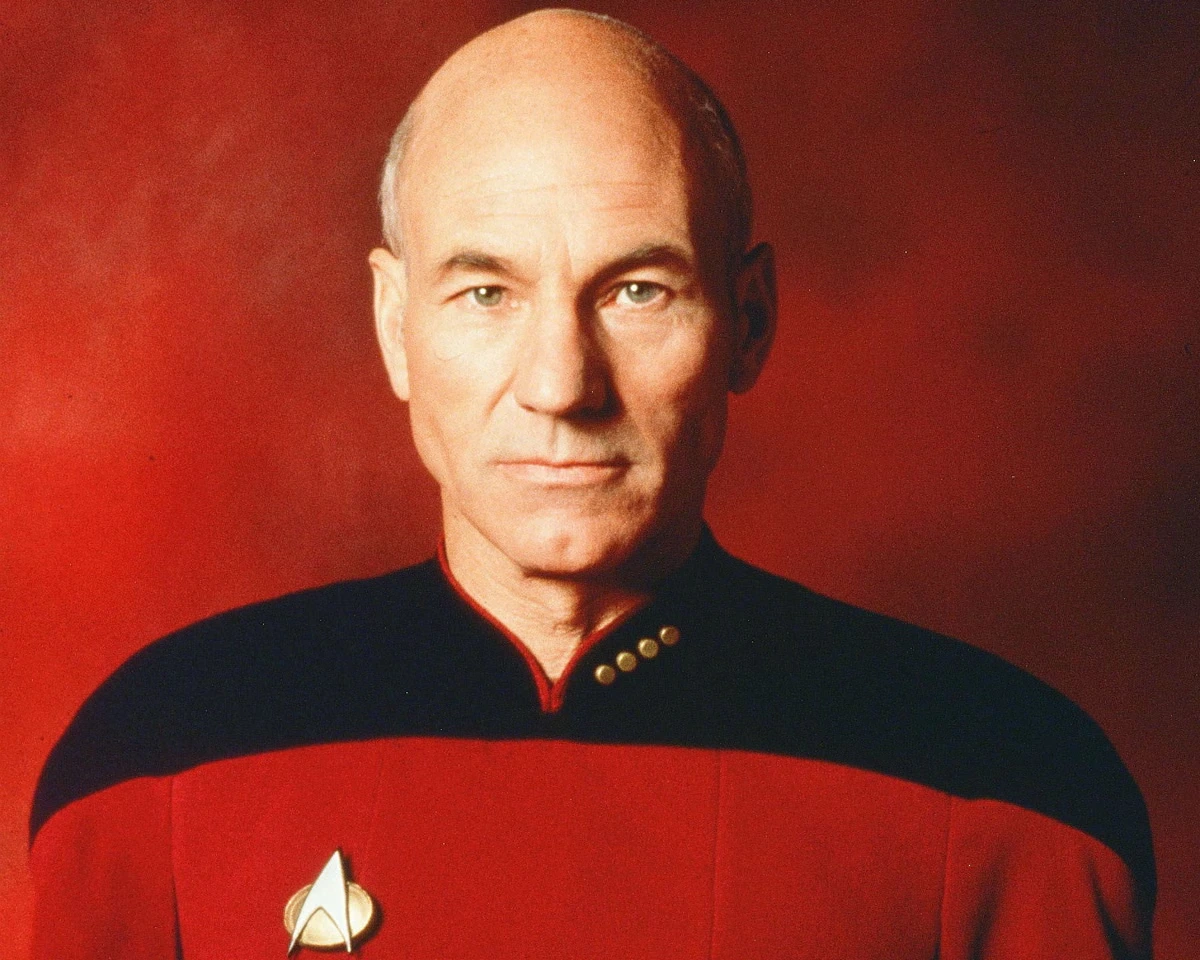 On Star Trek, Patrick Stewart could make anyone feel hopeful for humanity