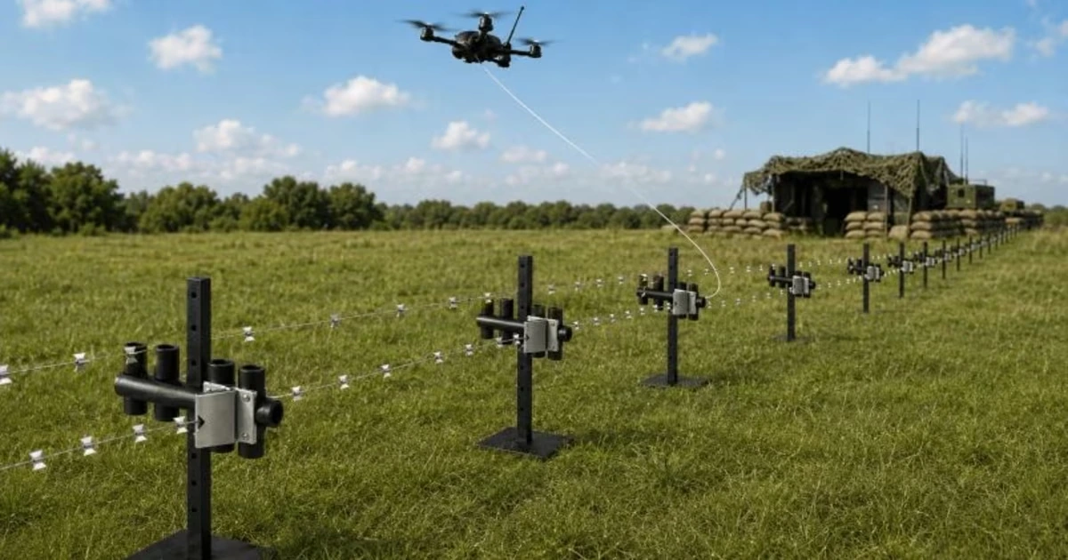 Smarter Zaun soll vor russischen Drohnen schützen