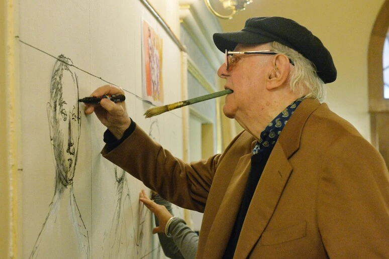 Dario Fo pittore inedito, in un libro i suoi dipinti e schizzi