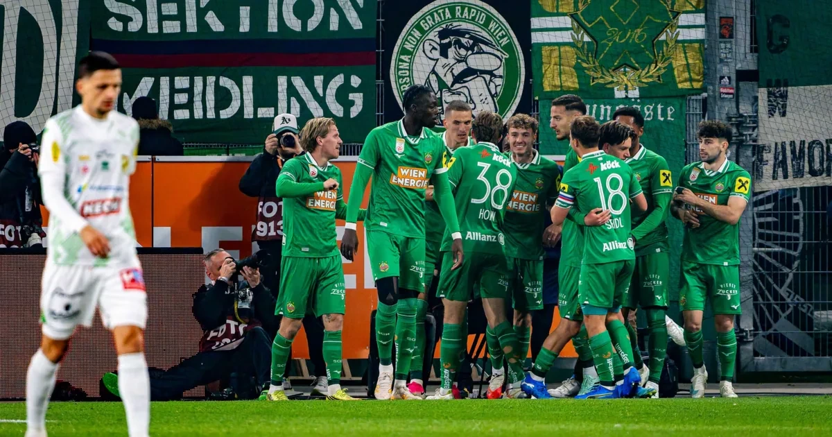Rapids 5:1-Gala gegen Lustenau hier im Video!
