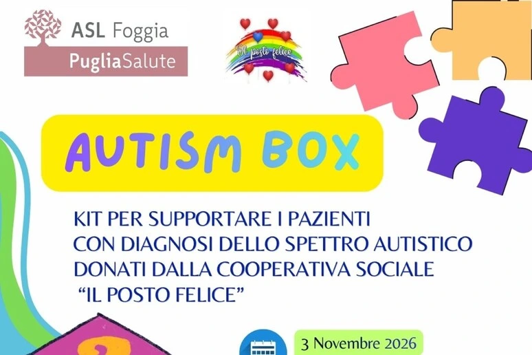 'Autism box' in ambulanze, kit per supportare pazienti con autismo