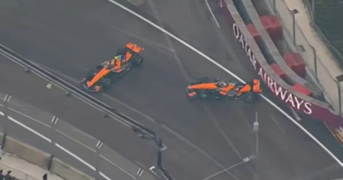 McLaren-Teamkollegen schießen sich gegenseitig ab