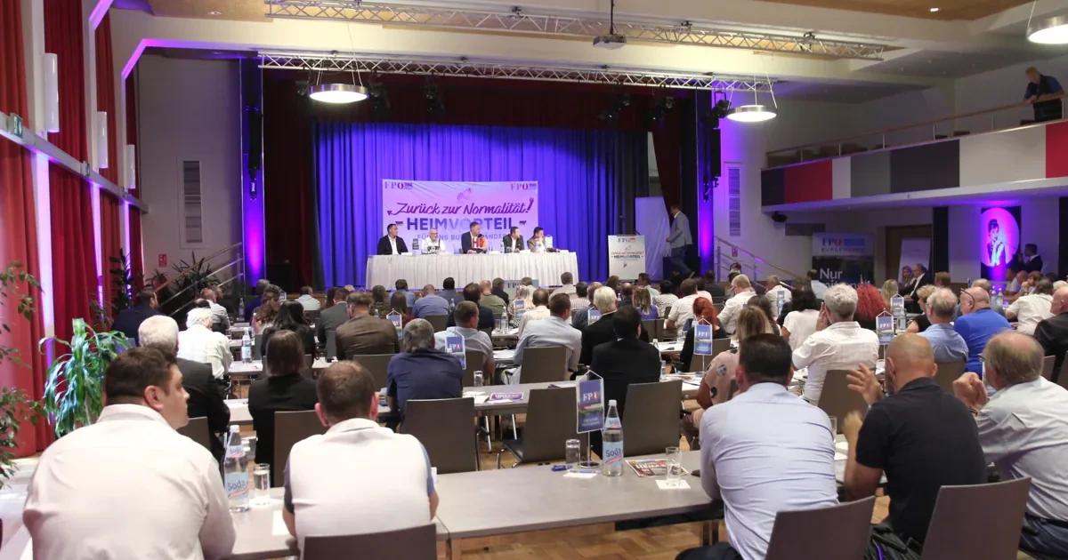 Spannung vor dem FPÖ-Landesparteitag steigt