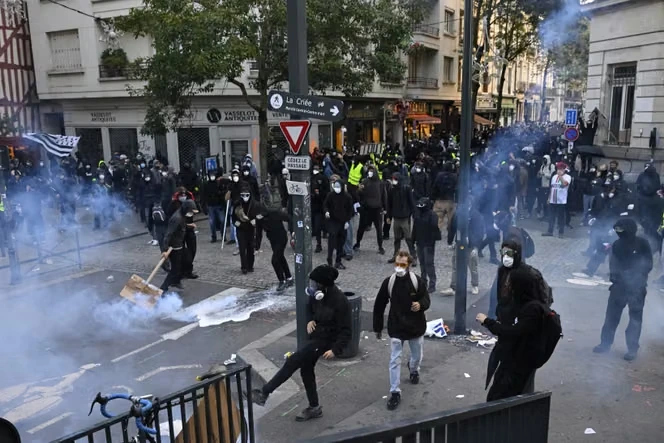 Mobilisation du 17 octobre : à Rennes, la manifestation d’ampleur vire au chaos