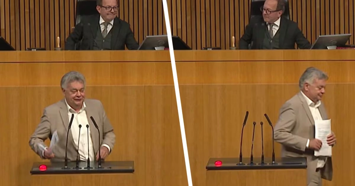 Nationalratspräsident schaltet grünen Kogler stumm