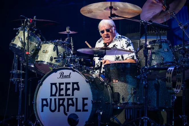 Le batteur Ian Paice, le pilier du groupe Deep Purple qui défie le temps