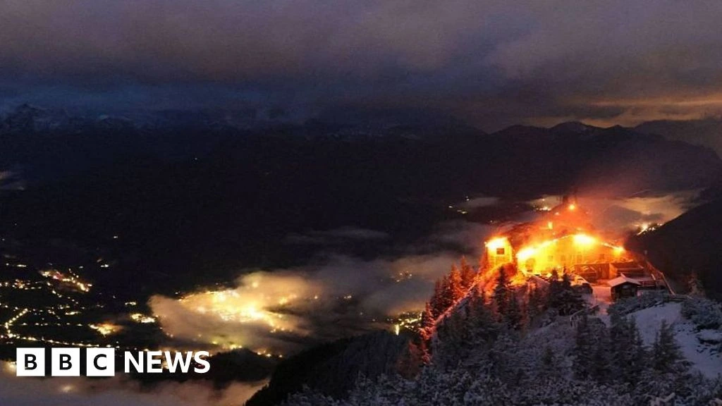 Arrest made after fire at Hitler's mountaintop Eagle's Nest retreat