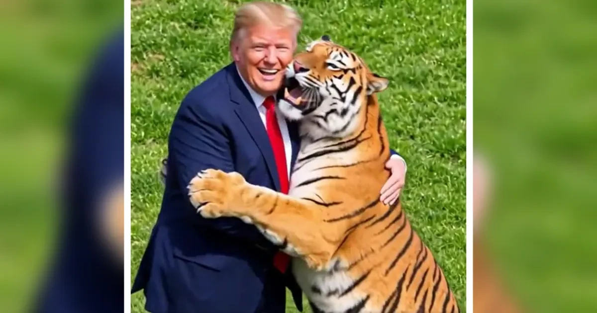 Trump postet KI-Video nach tödlichem Tigerangriff
