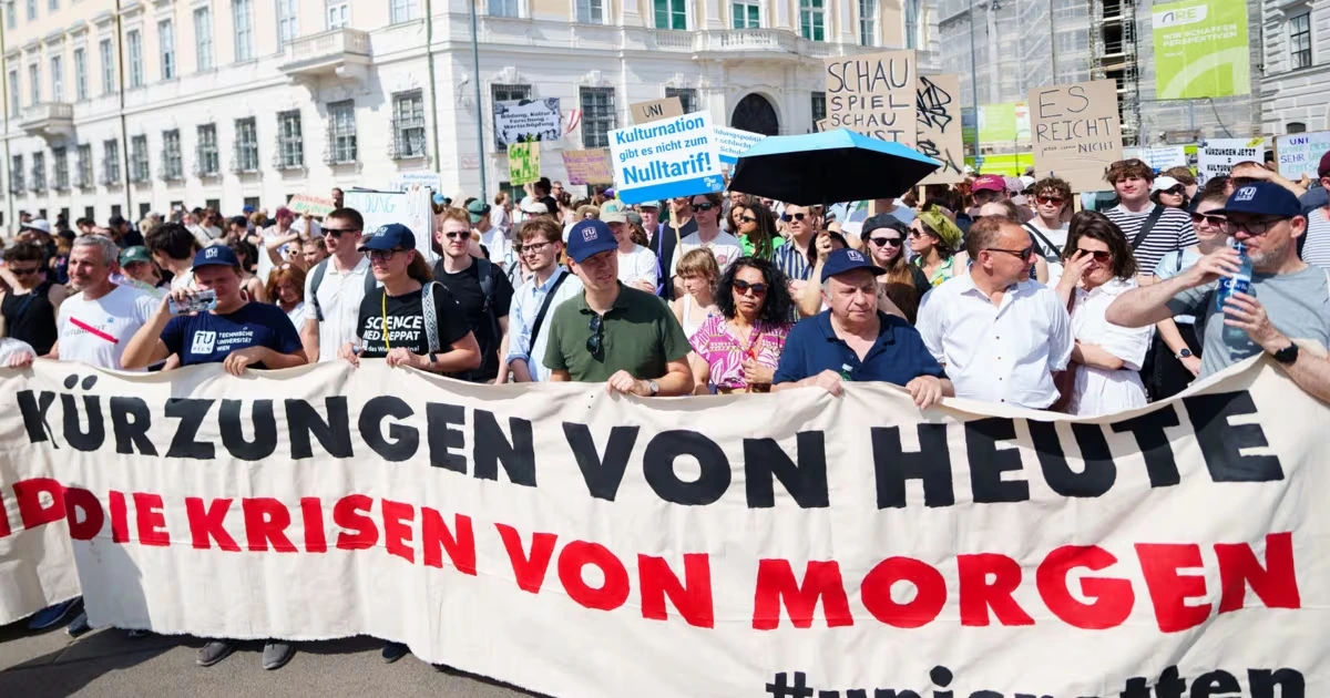 Uni-Protest als Start für den „Herbst der Streiks“