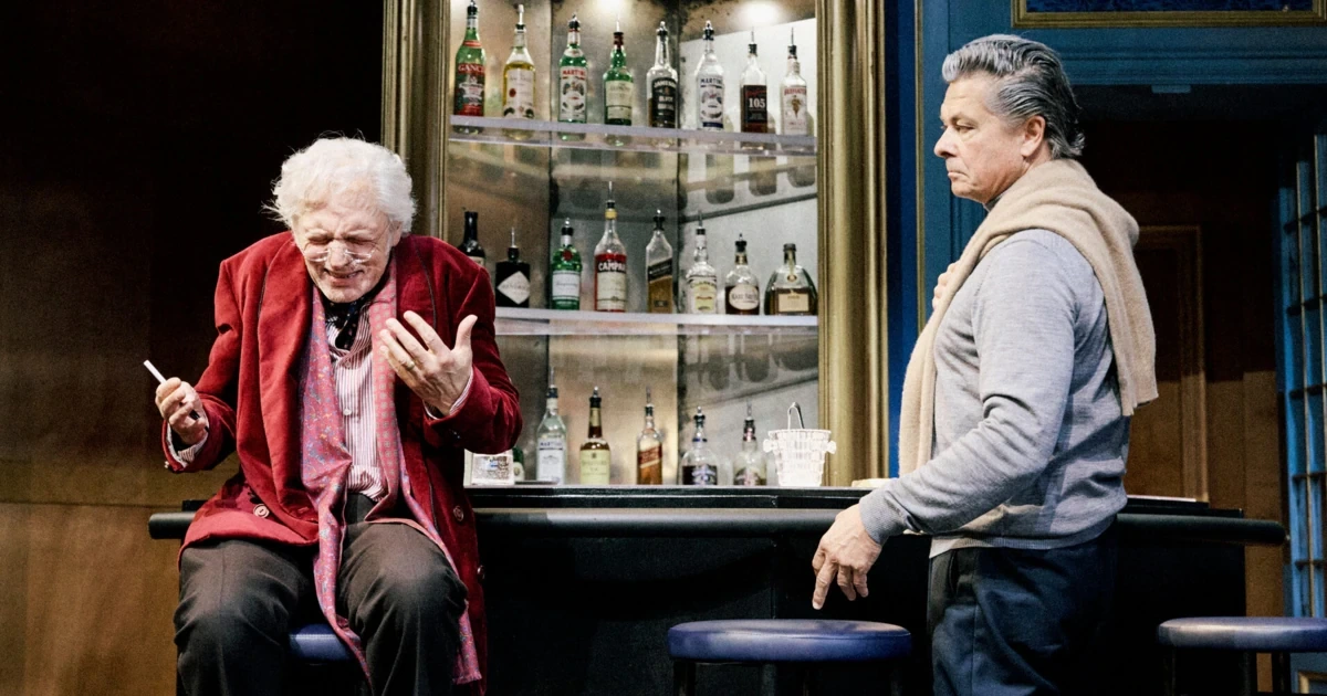 Karajan und Lennie Bernstein im letzten Gefecht