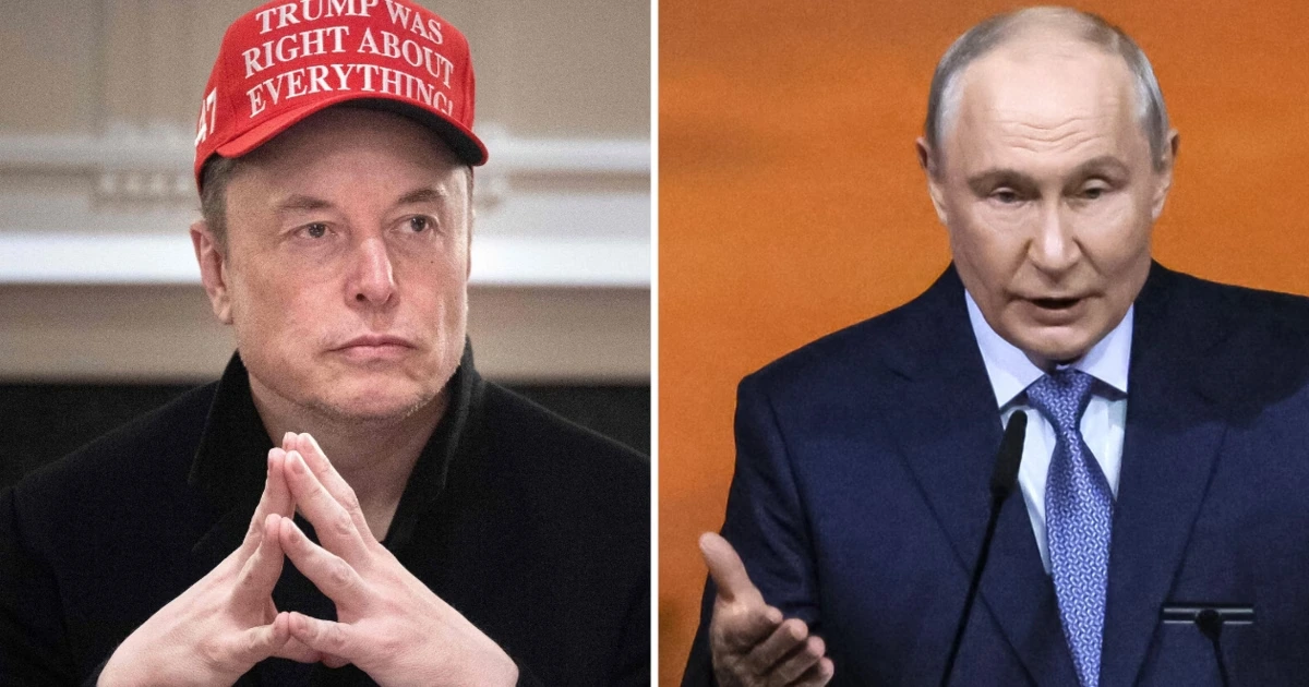 Kremlherr Putin schmeichelt Elon Musk: „Ein Genie“