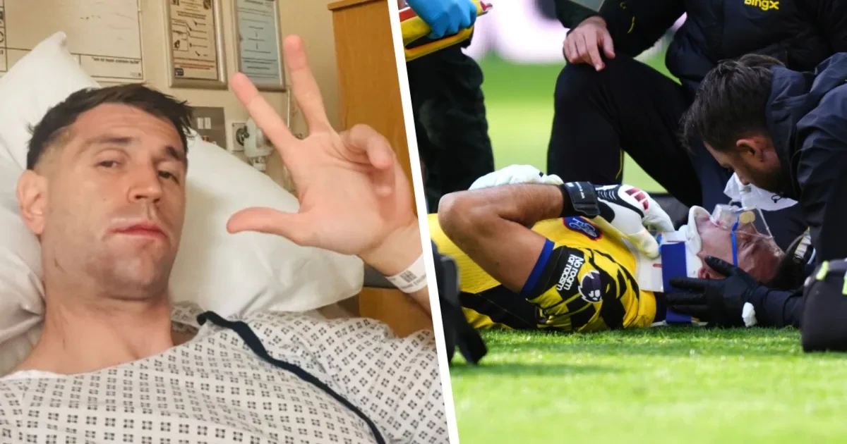 Star-Goalie musste nach Horror-Crash unters Messer