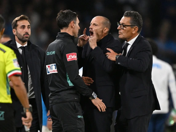 Allegri dopo Napoli-Roma: «Ogni volta che mi muovo vengo espulso. Dopo 25 anni posso sbagliare anche io»