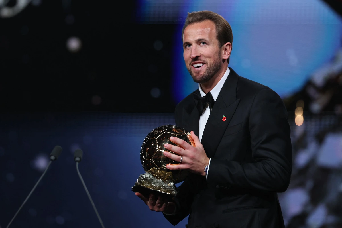 El destino sonríe por fin a Harry Kane, Balón de Oro por delante de Mbappé y Lamine Yamal