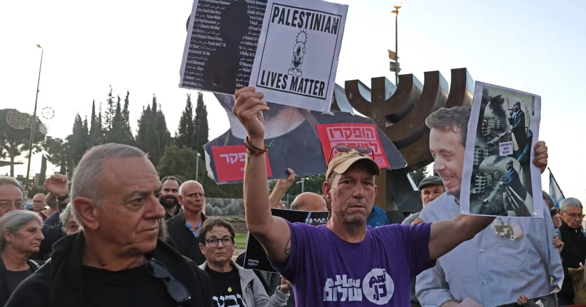 Israelis demonstrierten jetzt vor Regierungssitz