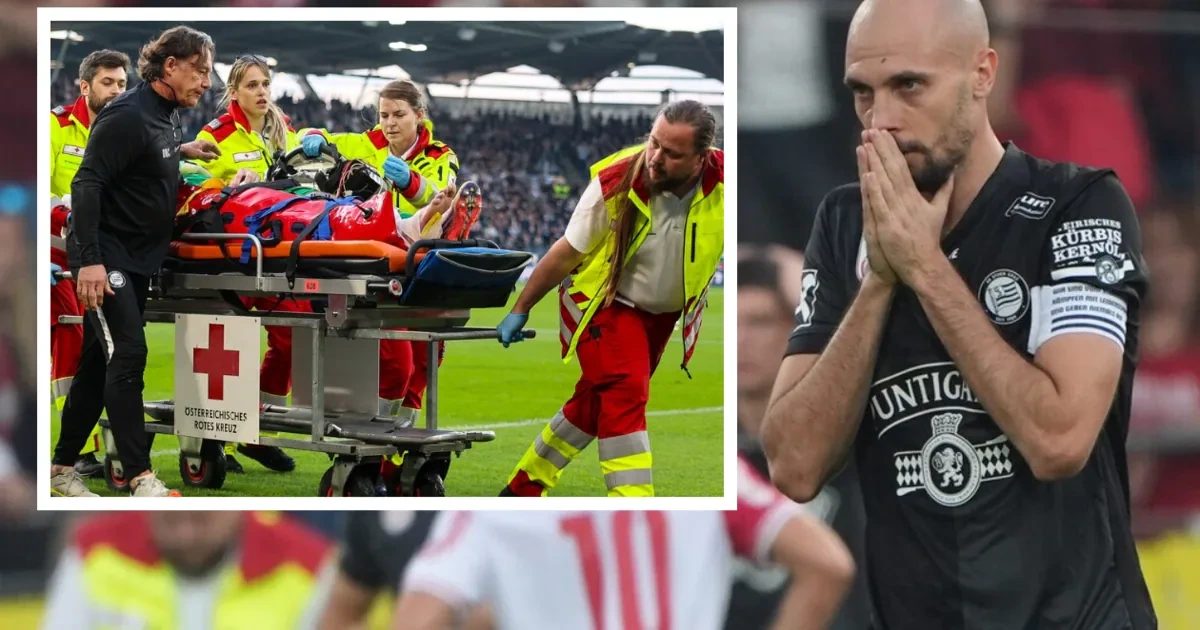 Schock bei Derby! Sturm-Goalie schwer verletzt