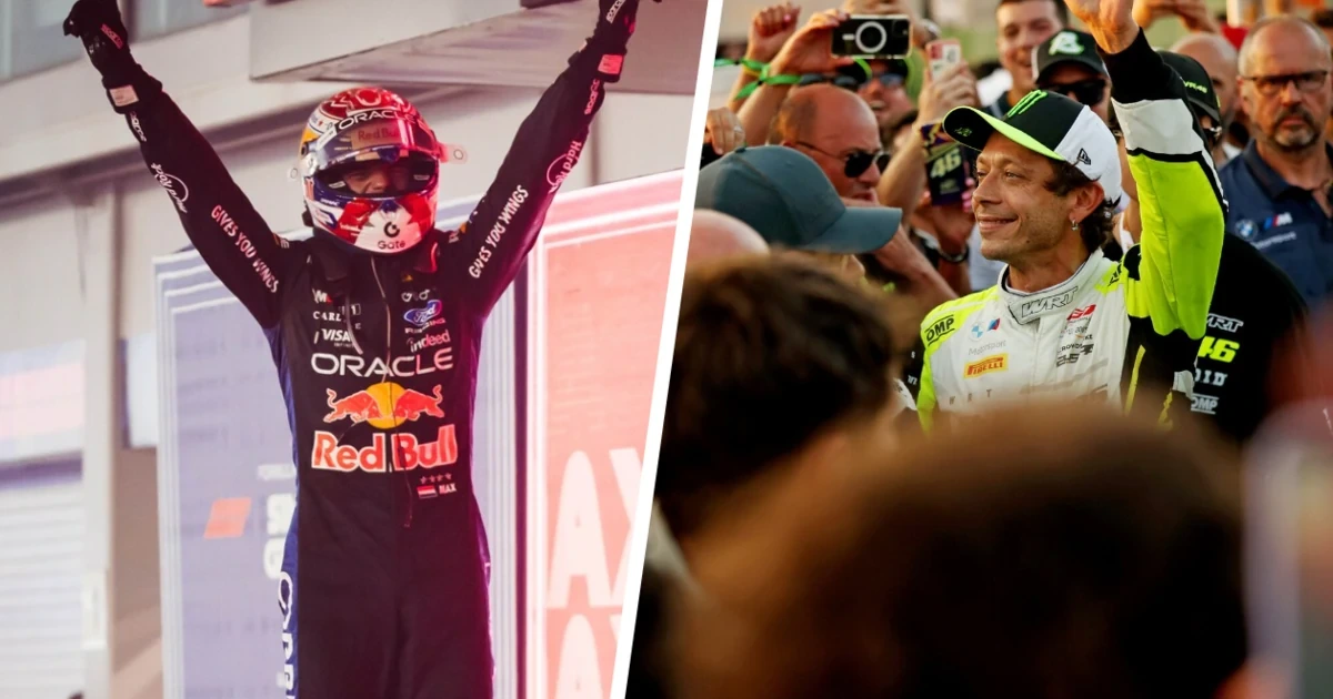 Verstappen vs. Rossi: Das Duell der PS-Giganten