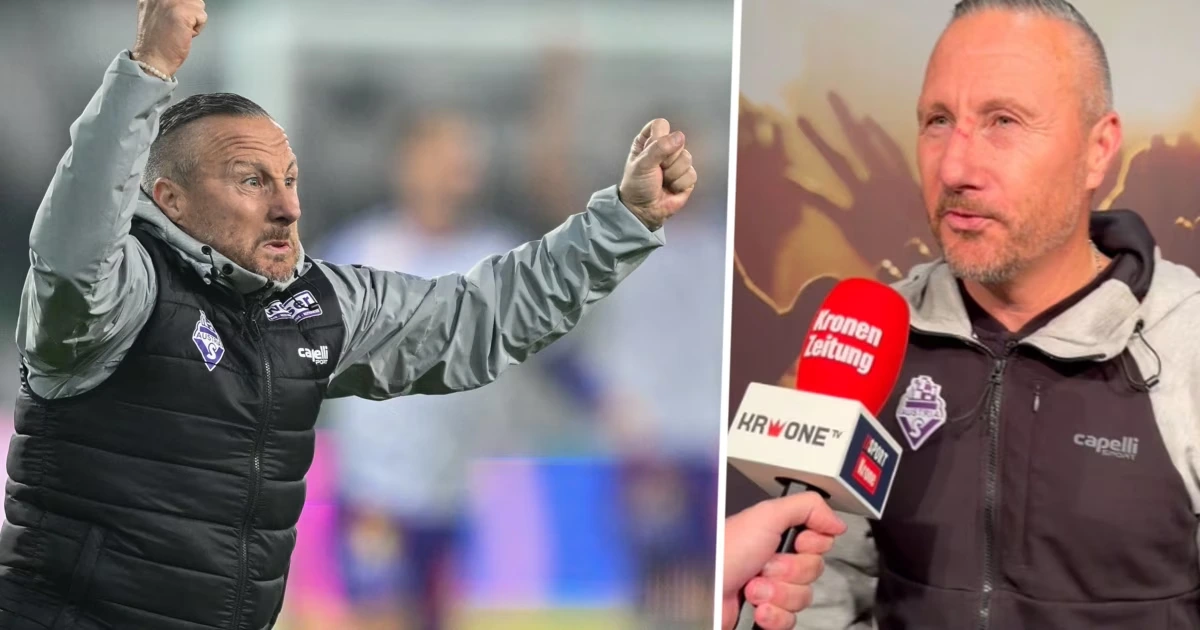 Derby-Eklat! Kind wirft Trainer Becher ins Gesicht