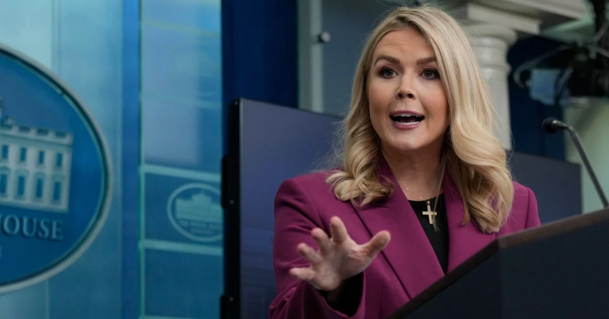 Das ist Nachfolgerin von Trump-Sprecherin Leavitt