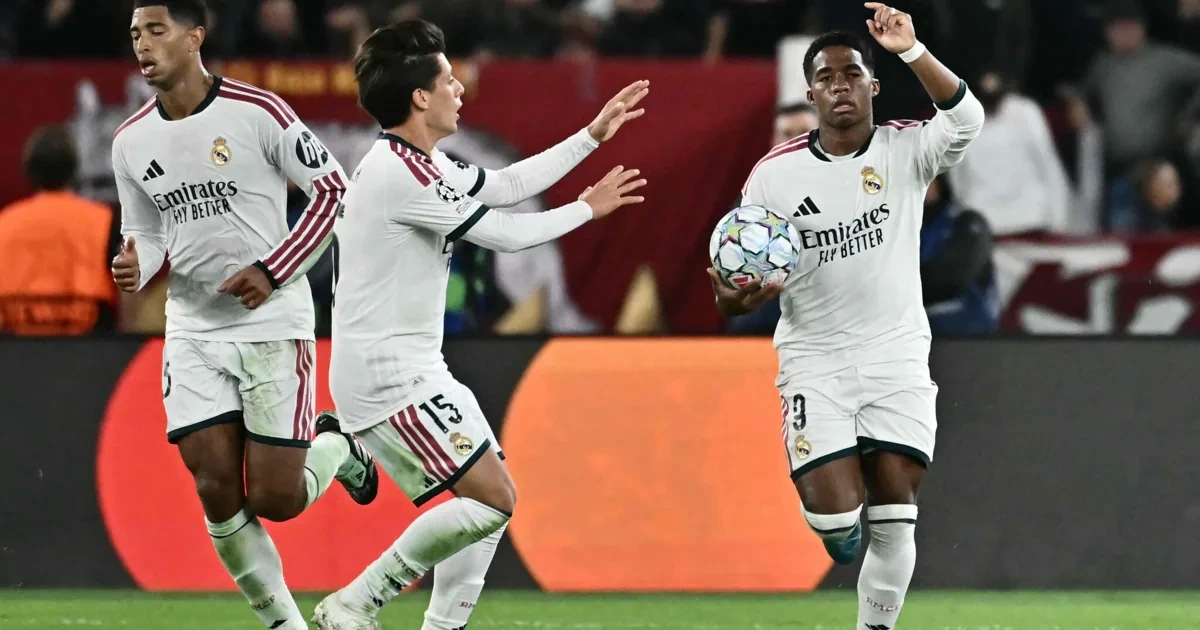 1:3 auf 4:3! Real dreht Chaos-Spiel gegen AS Rom